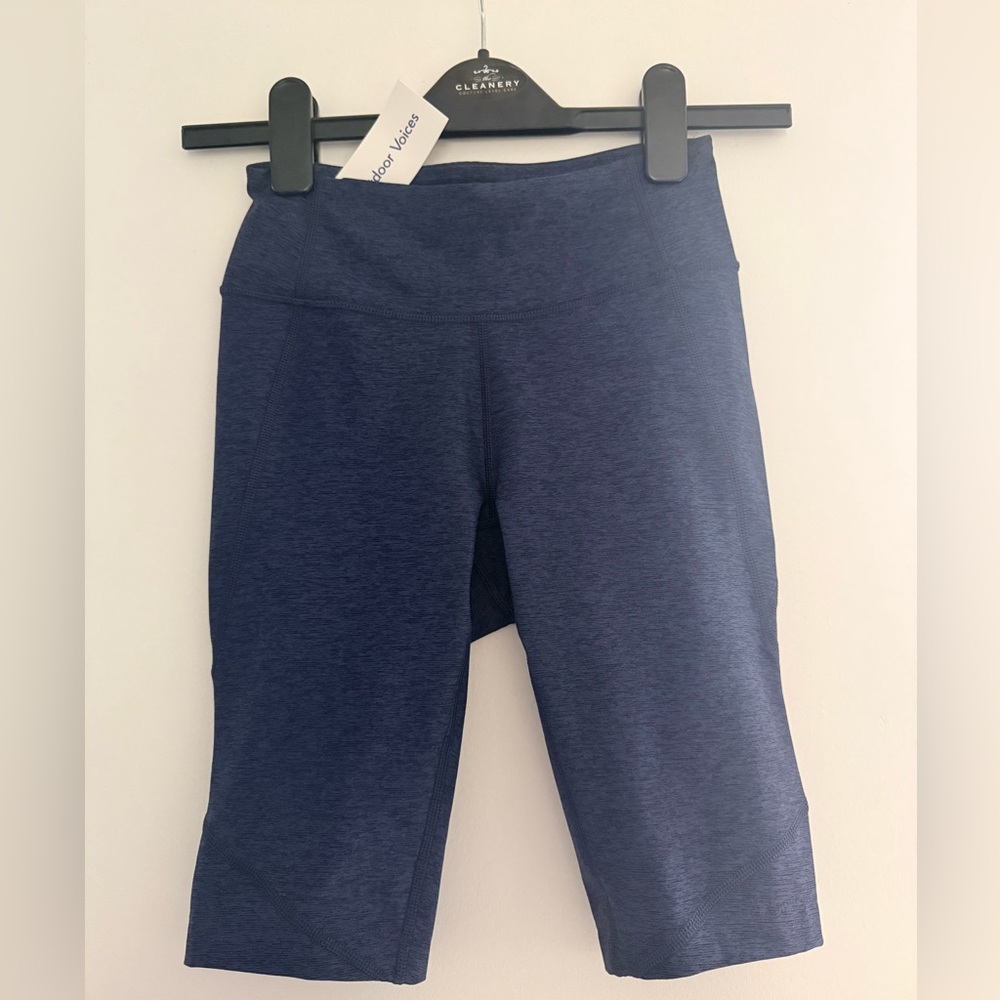 Outdoor Voices Women’s Navy Double Time 10’ Shorts